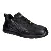 Portwest FC32 Kompozit Textil Trainer munkavédelmi félcipő S1PS ESD SR FO Fekete/Z szürke 36
