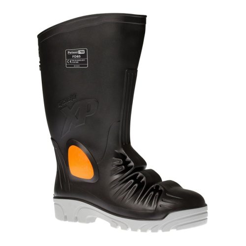 portwest fd85bkr stimela xp safety wellington s5 m 48 fekete narancs