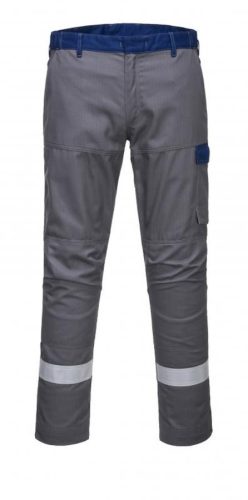 Portwest FR06 Bizflame Ultra kéttónusú nadrág (szürke/kék, 33) 33