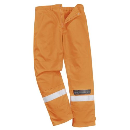 A Portwest Bizflame Plus védőnadrág az UV sugárzás 98%-t blokkolja, így a nyári időszakban a kültéri munkavégzéshez is javasolt modell.