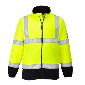 portwest fr31 bizflame jólláthatósági védőfelső 3xl sárga