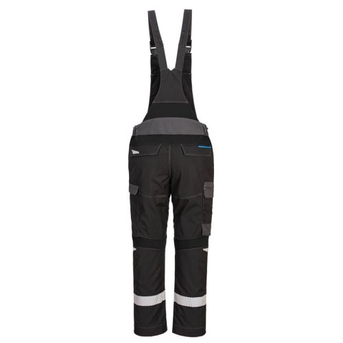 Portwest FR405 FR405 - WX3 kantáros nadrág Fekete (fekete, S) S