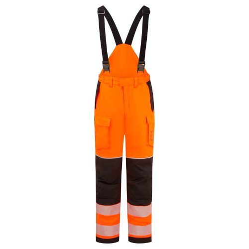 Portwest PW3 FR Modaflame Hi-Vis téli nadrág XL Narancssárga/Fekete