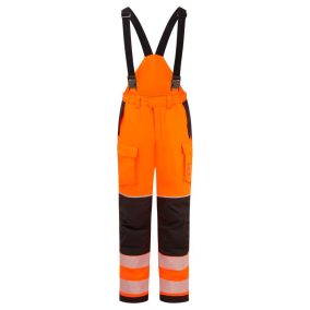 Portwest PW3 FR Modaflame Hi-Vis téli nadrág 3XL Narancssárga/Fekete