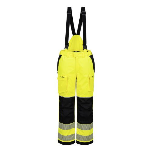 Portwest FR426 PW3 FR Modaflame Hi-Vis téli nadrág Sárga/Fekete XL