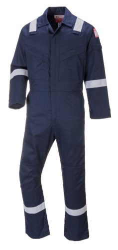 Portwest FR50 Lángálló, antisztatikus overál Tengerészkék 5XL