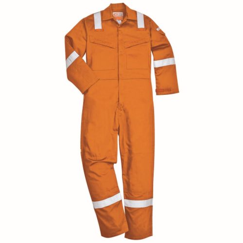 Portwest FR50 Lángálló, antisztatikus overál Narancs 4XL