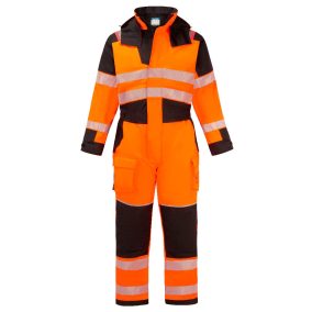 Portwest PW3 Modaflame Rain+ Hi-Vis Multi-Norm FR téli overál 3XL Narancssárga/Fekete