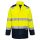 portwest fr605 bizflame rain hi-vis light arc lángálló kabát s sárga navy