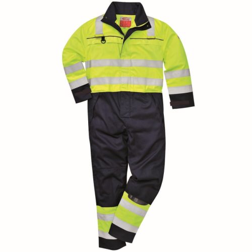 portwest fr60 multi-norm hi-vis overál s sárga tengerészkék