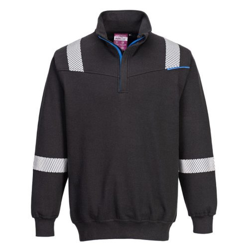portwest fr710 wx3 lángálló pulóver xxxl fekete
