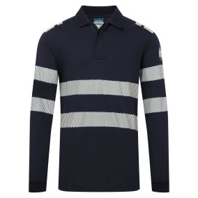 Portwest PW3 Modaflame lángálló hosszú ujjú pólóing 3XL Dark Navy