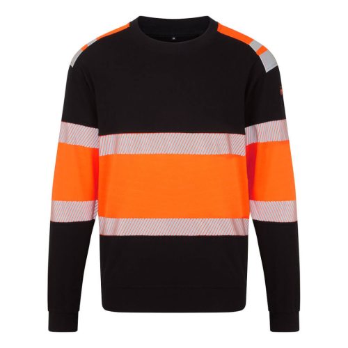 Portwest PW3 Modaflame Knit HVO Class 1 FR lángálló pulóver XL Narancssárga/Fekete