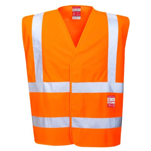 Portwest FR75 Jólláthatósági Lángálló Mellény EN14116 Narancs 4XL/5XL