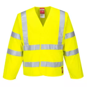 Portwest FR85 Jól láthatósági antisztatikus kabát - Lángálló 2XL/3XL