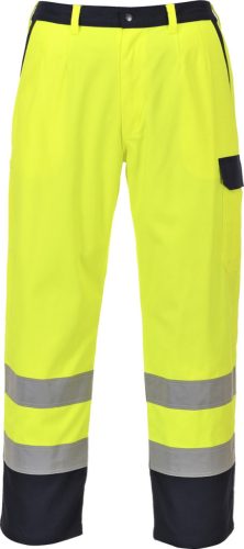 portwest fr92 hi-vis bizflame pro nadrág s sárga