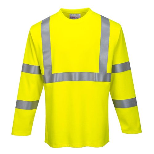 Portwest FR96 FR Hi-Vis hosszú ujjú pólóing S