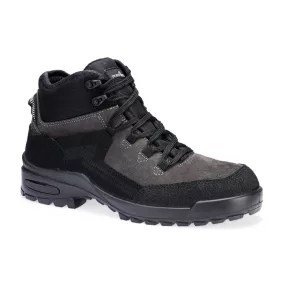 Portwest Acél, velúrbőr bakancs S3L CI FO SR 43 Fekete/Szürke