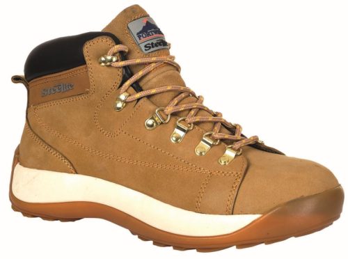 A Portwest Steelite Mid Cut Nubuck munkavédelmi banakcs a Steelite család egyik legújabb tagja, modenr, lendületes vonalvezetése stílusos megjelenést kölcsönöz.
