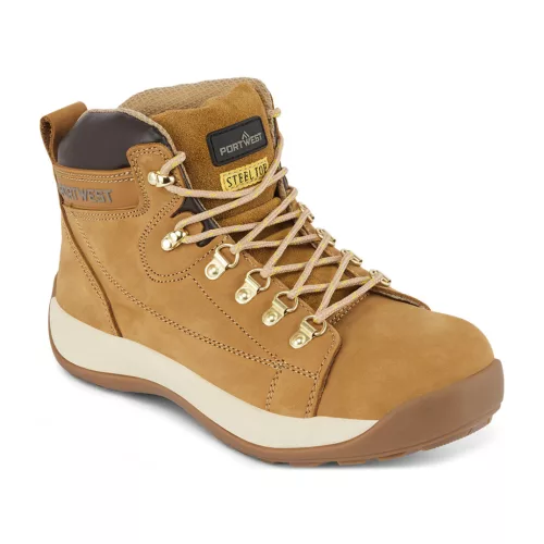 A Portwest Steelite Mid Cut Nubuck munkavédelmi banakcs a Steelite család egyik legújabb tagja, modenr, lendületes vonalvezetése stílusos megjelenést kölcsönöz.