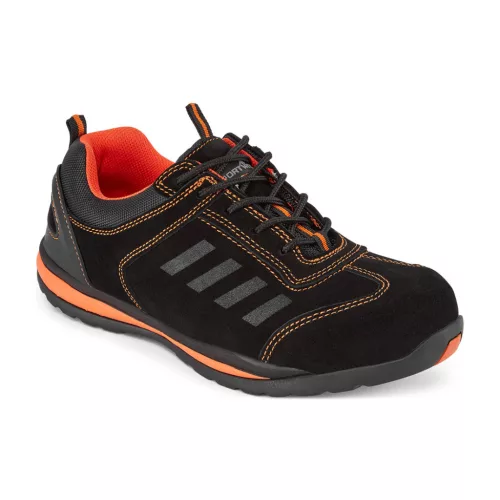Portwest FW34 Steelite Lusum védőcipő S1P HRO (fekete/narancs, 40) 40