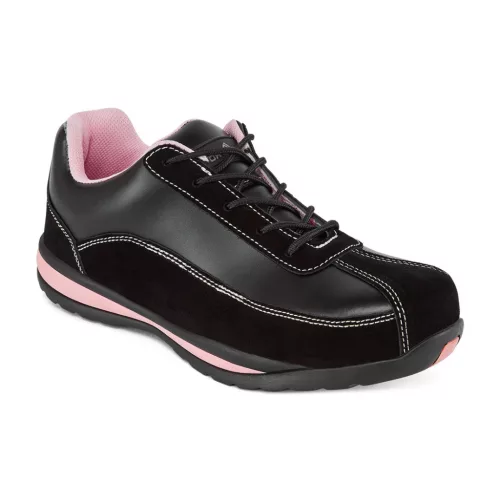 Portwest FW39 Steelite női félcipő S1P (fekete/pink, 43) 43