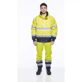 Portwest G465 Glowtex 3 az 1-ben kabát (sárga*, XL) XL