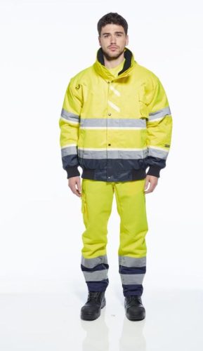 Portwest G465 Glowtex 3 az 1-ben kabát (sárga*, XL) XL