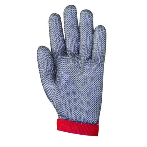 Coverguard Lánckesztyű fémgyűrűs ötujjas védőkesztyű 10/XL Narancssárga