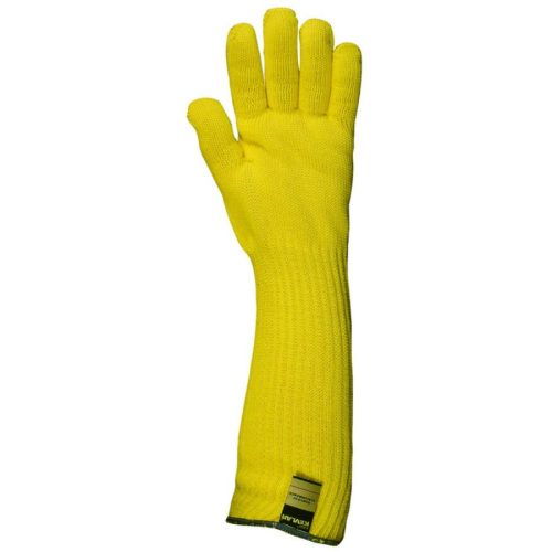 ganteline 4659 kötött sárga kevlar kesztyű 10