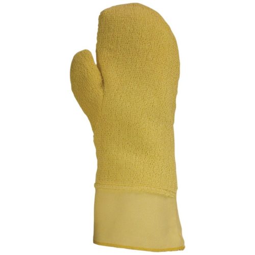 ganteline 4671 hurkolt egyujjas kevlar 10 sárga
