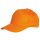 ganteline 57160 baseball sapka narancs
