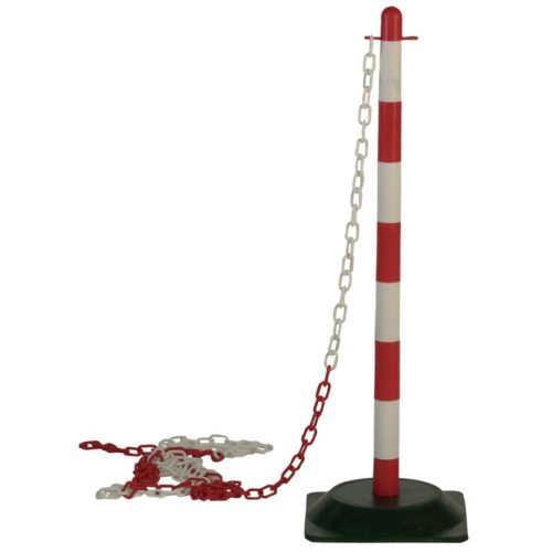 Coverguard Tartóoszlop + vizes talp piros fehér 90 cm Piros