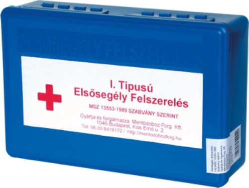 Coverguard Kék mentőláda i. 30 főig Narancssárga