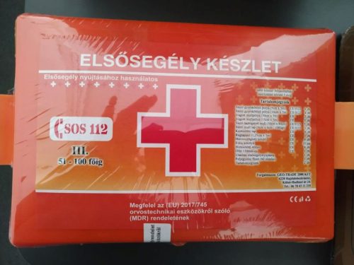 Ganteline 9994 Mentőláda ii. 50 főig Narancs