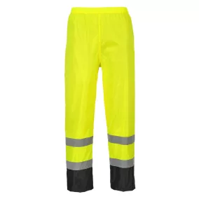 Portwest H444 Hi-Vis klasszikus kontrasztos esőnadrág XXXL
