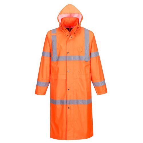 Portwest H445 Jól láthatósági esőköpeny 122cm S