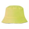 Portwest Kifordítható Bucket sapka S/M Fekete/Sárga