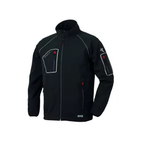 Issaline ISSALINE Just softshell puha technikai kabát XXL fekete/szürke