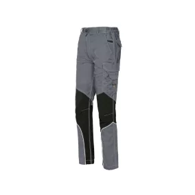 ISSALINE ISSALINE Extreme Stretch nadrág háromszoros varrással XXL Világos Szürke, Fekete