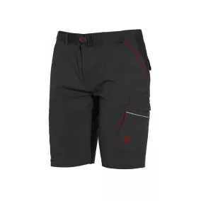 ISSALINE ISSALINE Boom 4-way nyári stretch softshell bermuda S Antracit/Fekete