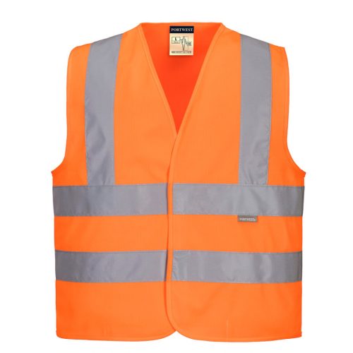 Portwest JN14 Jól láthatósági két csíkos mellény gyerekek részére S