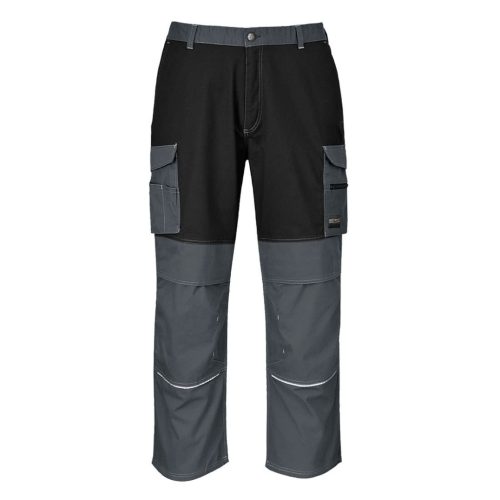 Portwest KS13 Granite nadrág (szürke/fekete, XXL) XXL