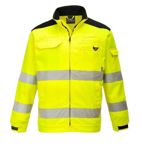 portwest ks60 xenon kabát l sárga