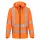 KX303 KX3 Sport Hi-Vis cipzáras kapucnis pulóver HV Narancssárga 4XL