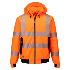 Portwest KX3 Sport Hi-Vis Rain Bomber S Narancssárga