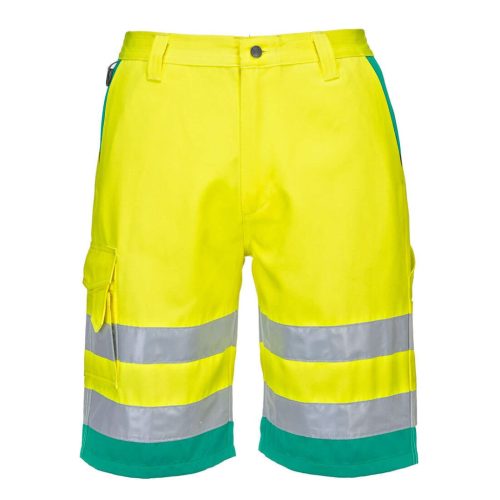 Portwest L043 Hi-Vis könnyű poli-pamut rövidnadrág XXXL