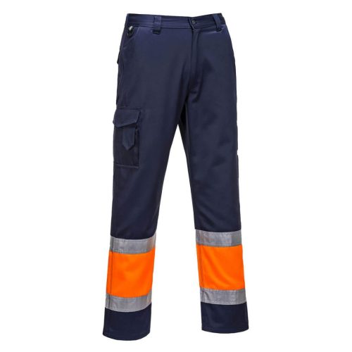 Portwest L049 Hi-Vis könnyű, kéttónusú Combat nadrág L