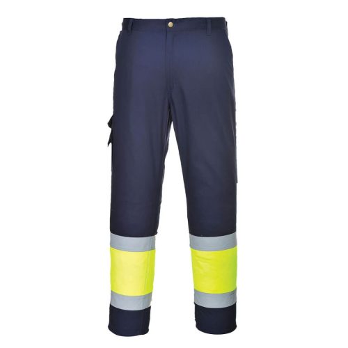 Portwest L049 Hi-Vis könnyű, kéttónusú Combat nadrág XXXL