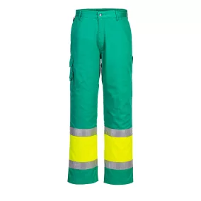 Portwest L049 Hi-Vis könnyű, kéttónusú Combat nadrág XXXL